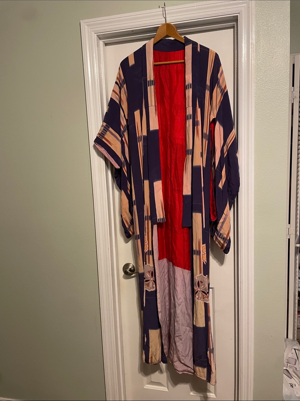 Vintage silk kimono